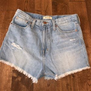 Madewell Momjean Short size 29